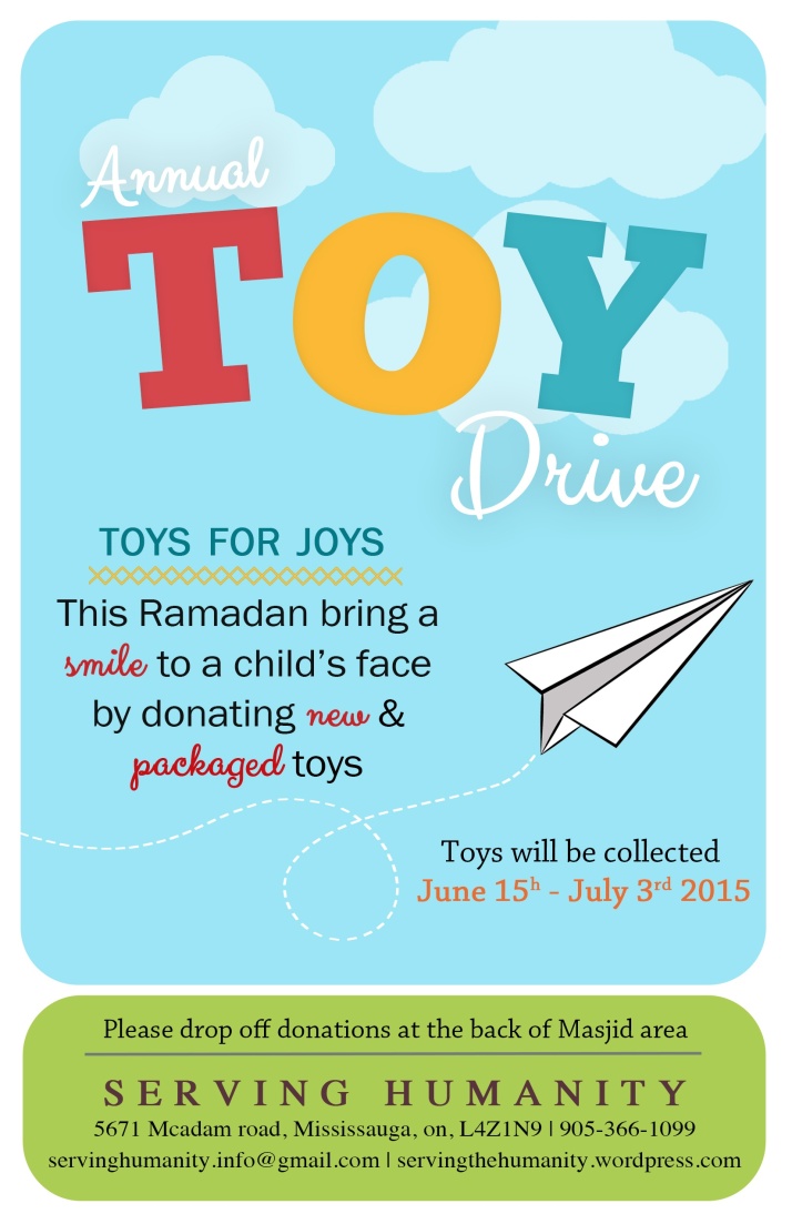 Toy Drive Flyer 2015